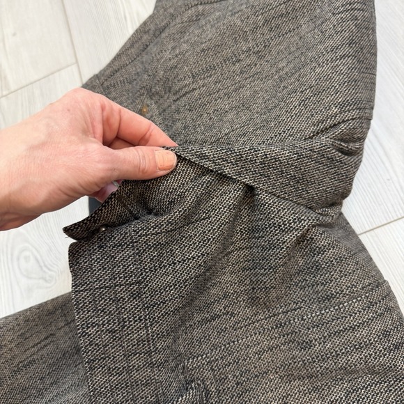 Democracy Ab Solution Skyrise Ponte Patched Pants Peanut Butter Black Size 16 - Picture 11 of 11